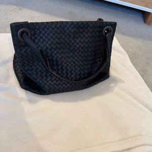 Botega Veneta Bella bag midnite blue medium